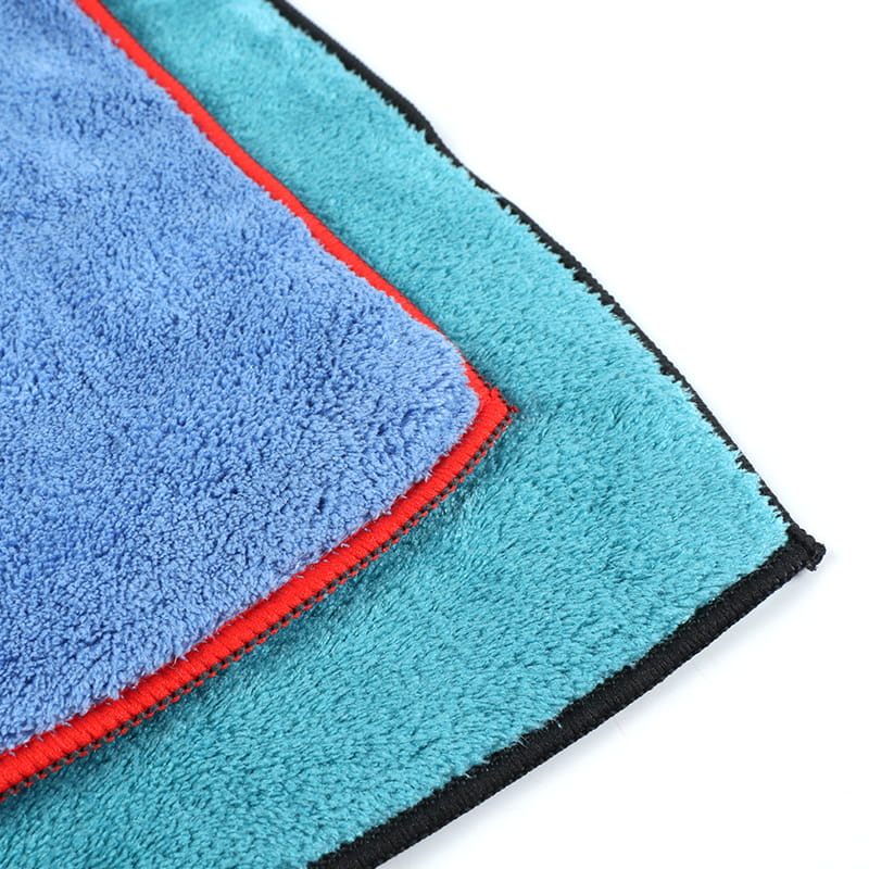 2PK 550GSM toalla de coche de lana de coral de alta densidad/toalla deportiva/limpieza de cocina/limpieza de baño