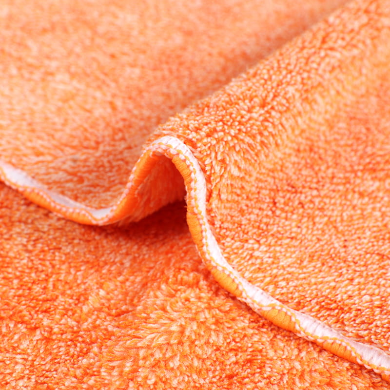 1PK toalla de coche antibacteriana de gypsophila coral fleece 