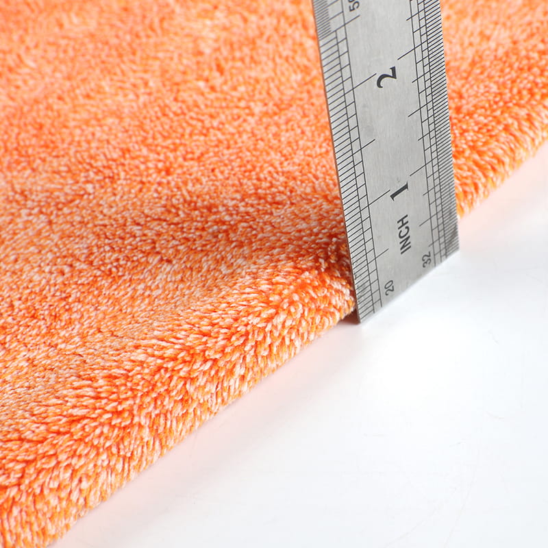 1PK toalla de coche antibacteriana de gypsophila coral fleece 